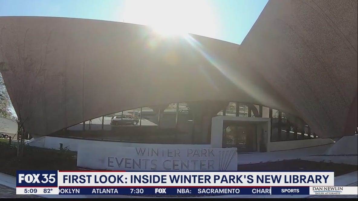 First look: Inside Winter Park's new library